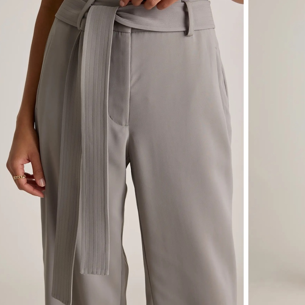 Quince Light Gray Women's Pantsuit